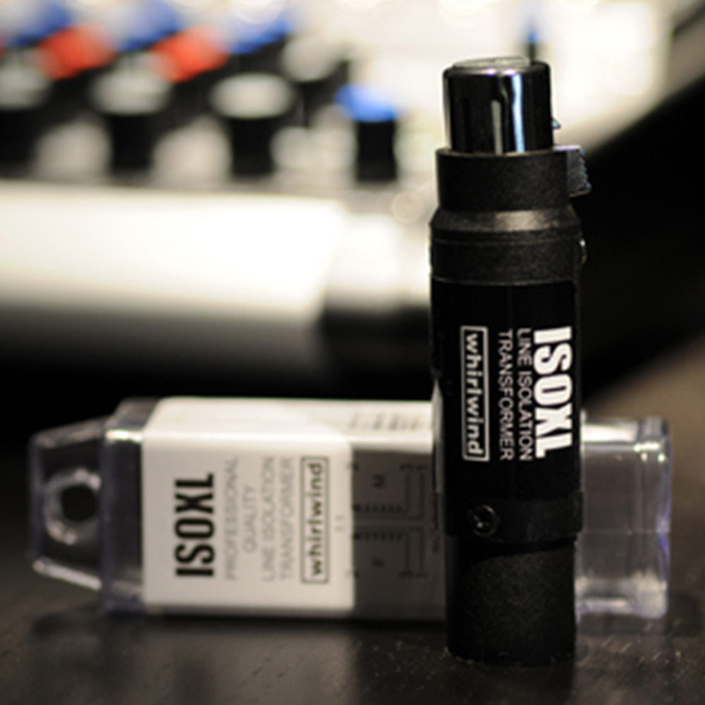 Whirlwind ISOXL Line Level XLR Inline Isolation Transformer