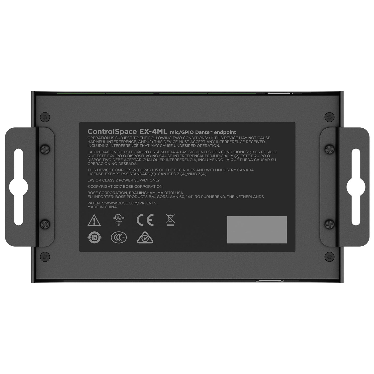 Bose ControlSpace EX-4ML Dante Endpoint