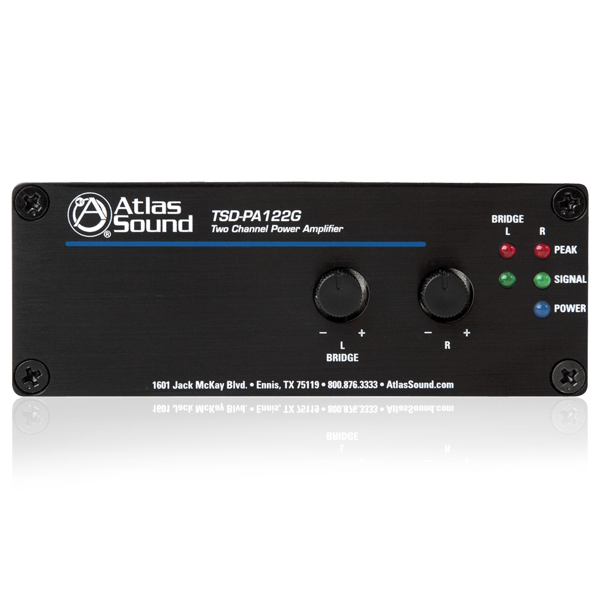 AtlasIED TSD-PA122G - 2-Input 24-Watt Install Amplifier