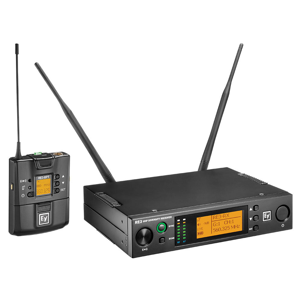Electro-Voice RE3-BPNID - Bodypack Wireless System (6M Band / 653 - 663 MHz)