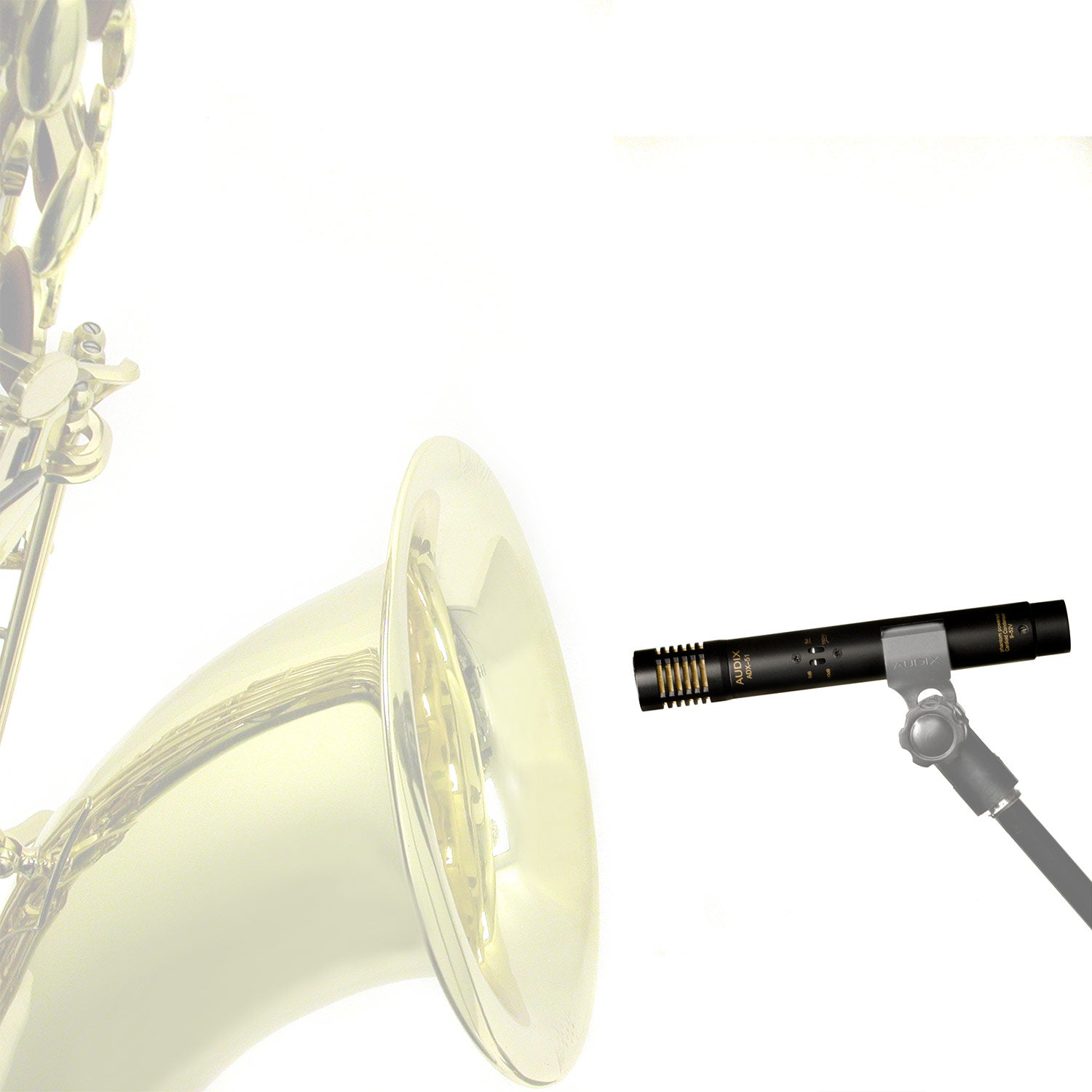 Audix ADX-51 Multi-Purpose Electret Condenser Microphone - includes Case, Windscreen, Clip