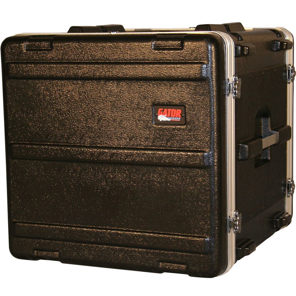 Gator GR-10L Locking ATA 10-Space Deluxe Polyethylene Rack with Front and Rear Rack Rails