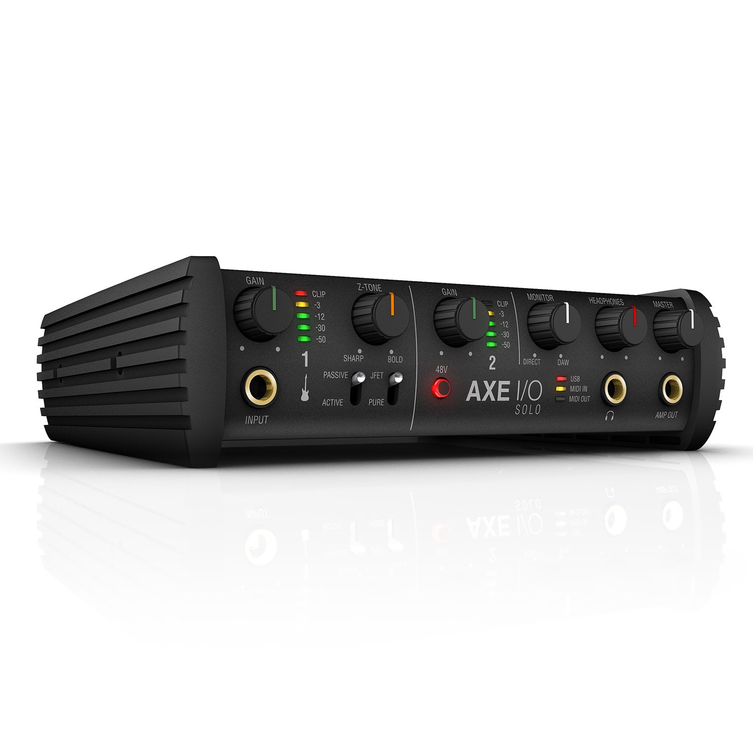 IK Multimedia AXE I/O Solo - Premium Audio Interface with Guitar Tone Shaping