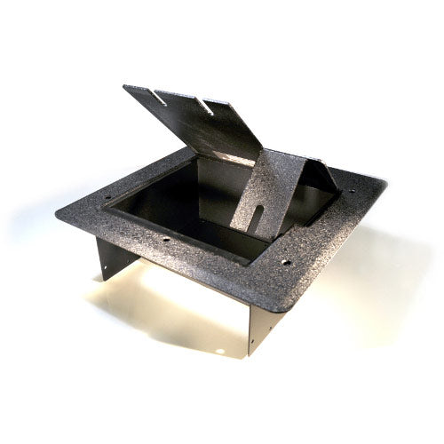 Whirlwind FP-3 Floor Pocket with Removable Bottom and End Panels - 12" x 12" x 4.5"