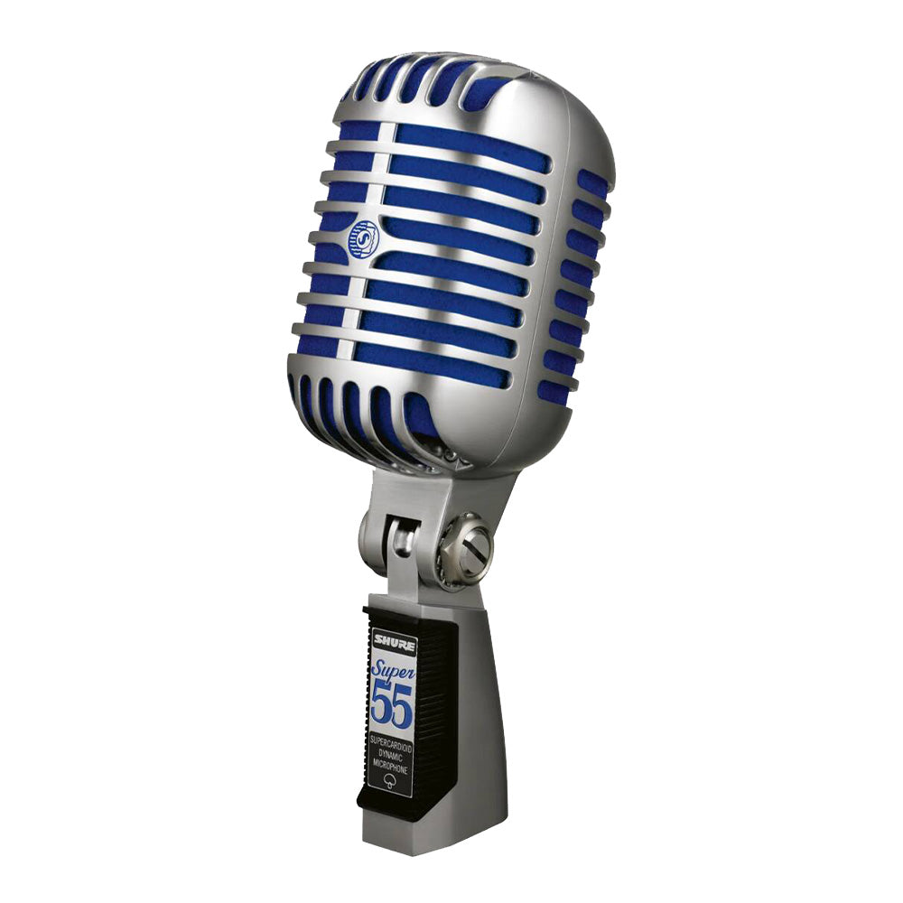 Shure Super 55 - Deluxe Vintage Style Supercardioid Vocal Microphone