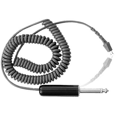 RTS CCT-2 Coiled Cord with 1/4" TS Phone Connector - 5 feet