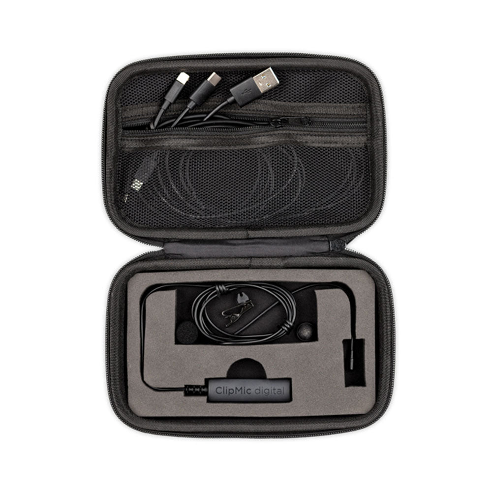 Apogee ClipMic Digital II - Digital Lavalier Microphone for Smartphones / Tablets / Computers