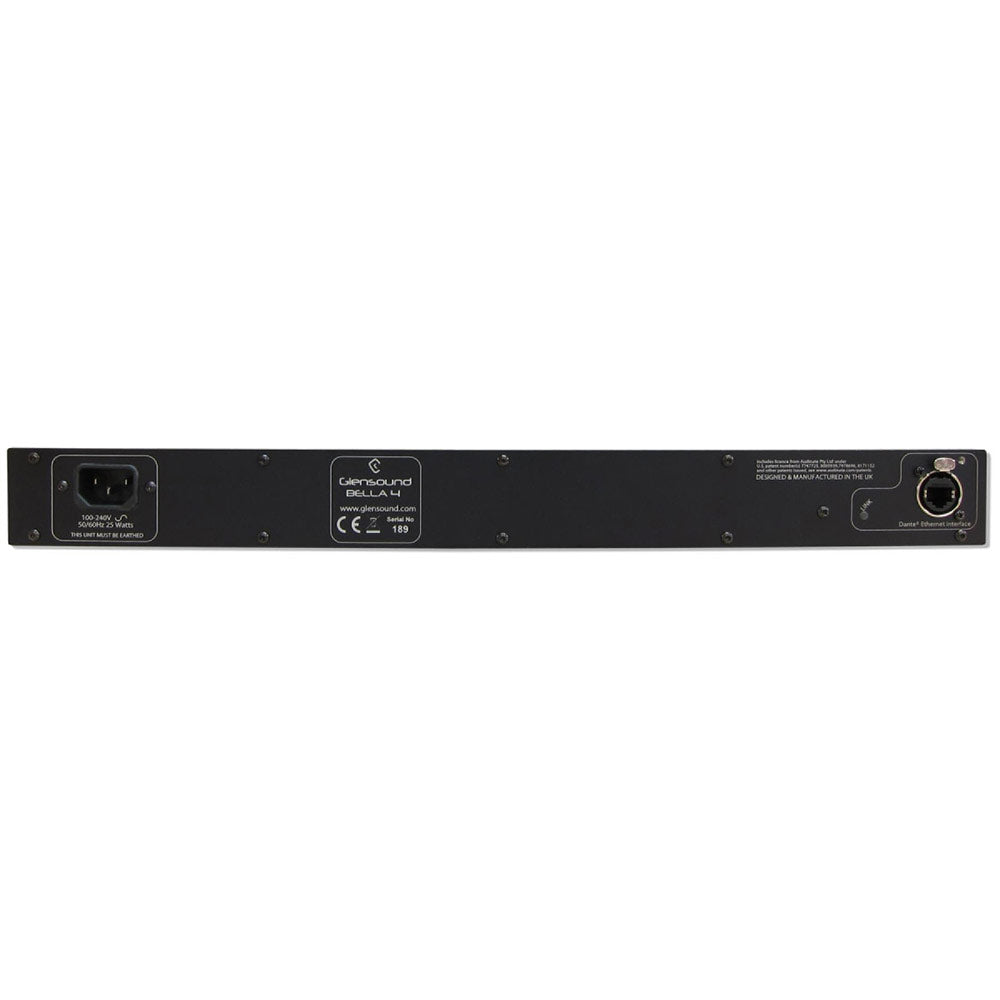 Glensound Bella 4 - Four Input 1RU Rackmount Audio Monitor