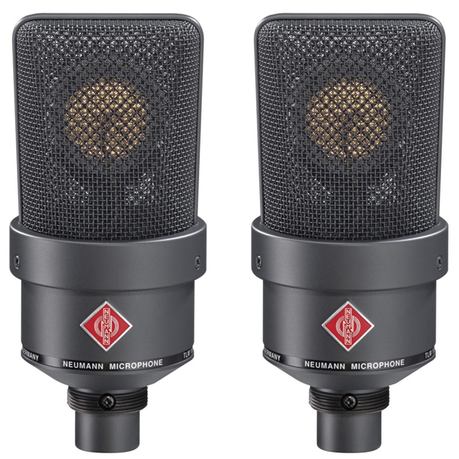 Neumann TLM103 MT Cardioid Condenser Microphone Stereo Set (Matte Black)