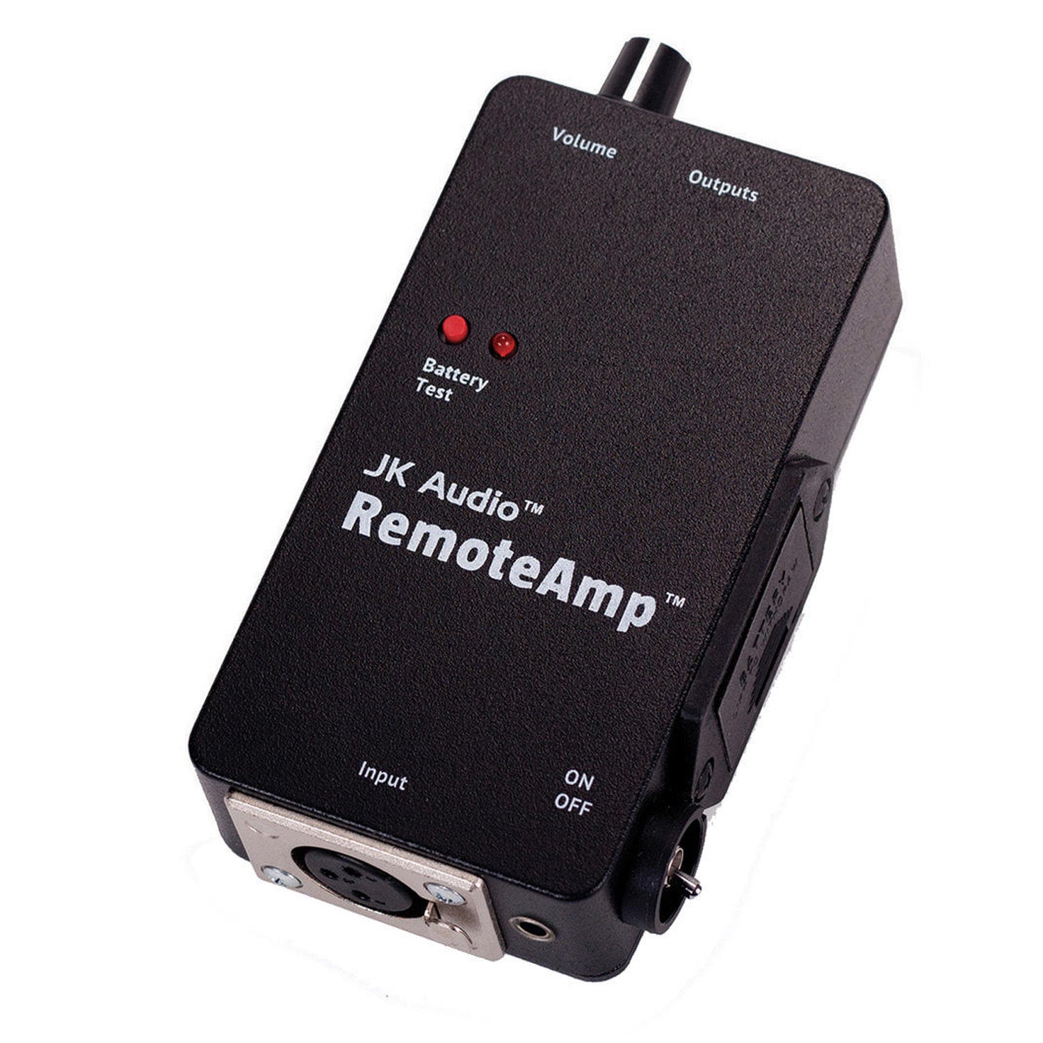 JK Audio Remote Amp Personal Battery Powered Headphone / Earpiece Amplifier