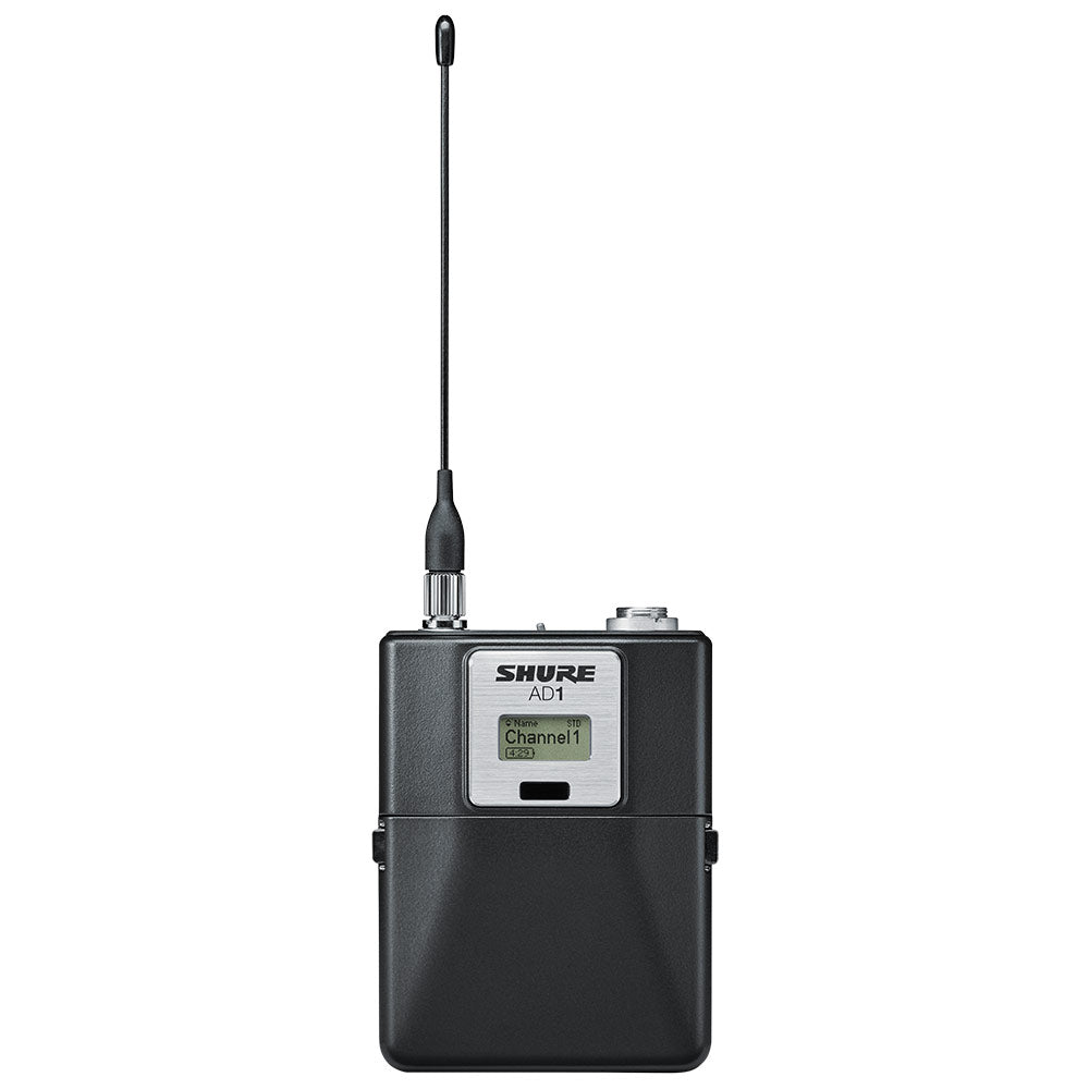 Shure AD1 Axient Digital Bodypack Transmitter (K54 Band / 606-663 MHz / TA4)