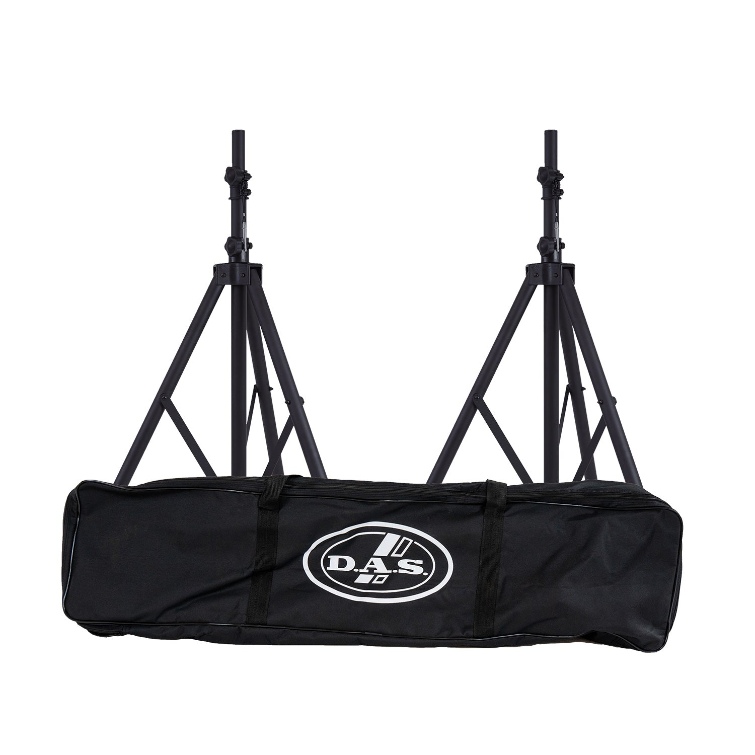 DAS DAS-TRPD-S2 PAK - Pair of Aluminum Tripod Speaker Stands with Carry Bag