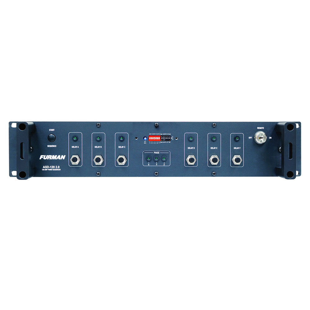Furman ASD-120 2.0 - 6-Circuit Power Sequencing Unit with 20A Loads