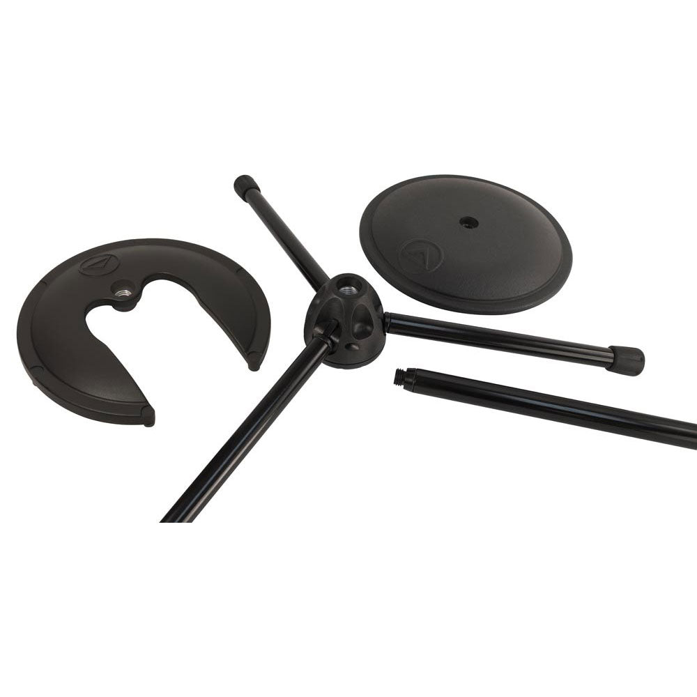 Ultimate Support LIVE-MC-77B One-Hand Adjust Microphone Stand with Stackable Weighted Base