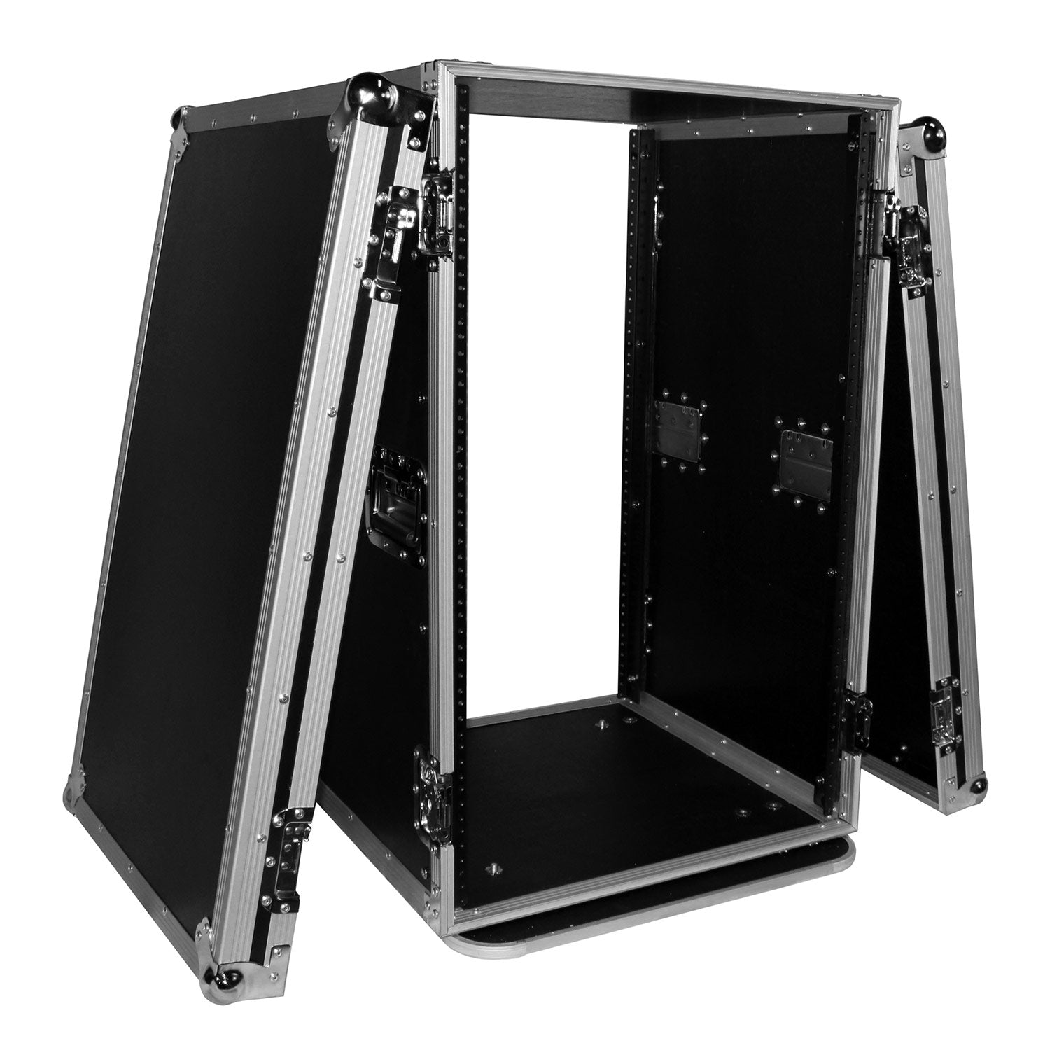 ProX T-18RSS - 18U Vertical Rack, 4" Blue Casters