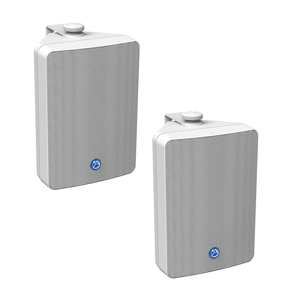 AtlasIED ATLA-SM63TWH - 6.5-Inch 2-Way All-Weather Loudspeaker (White)
