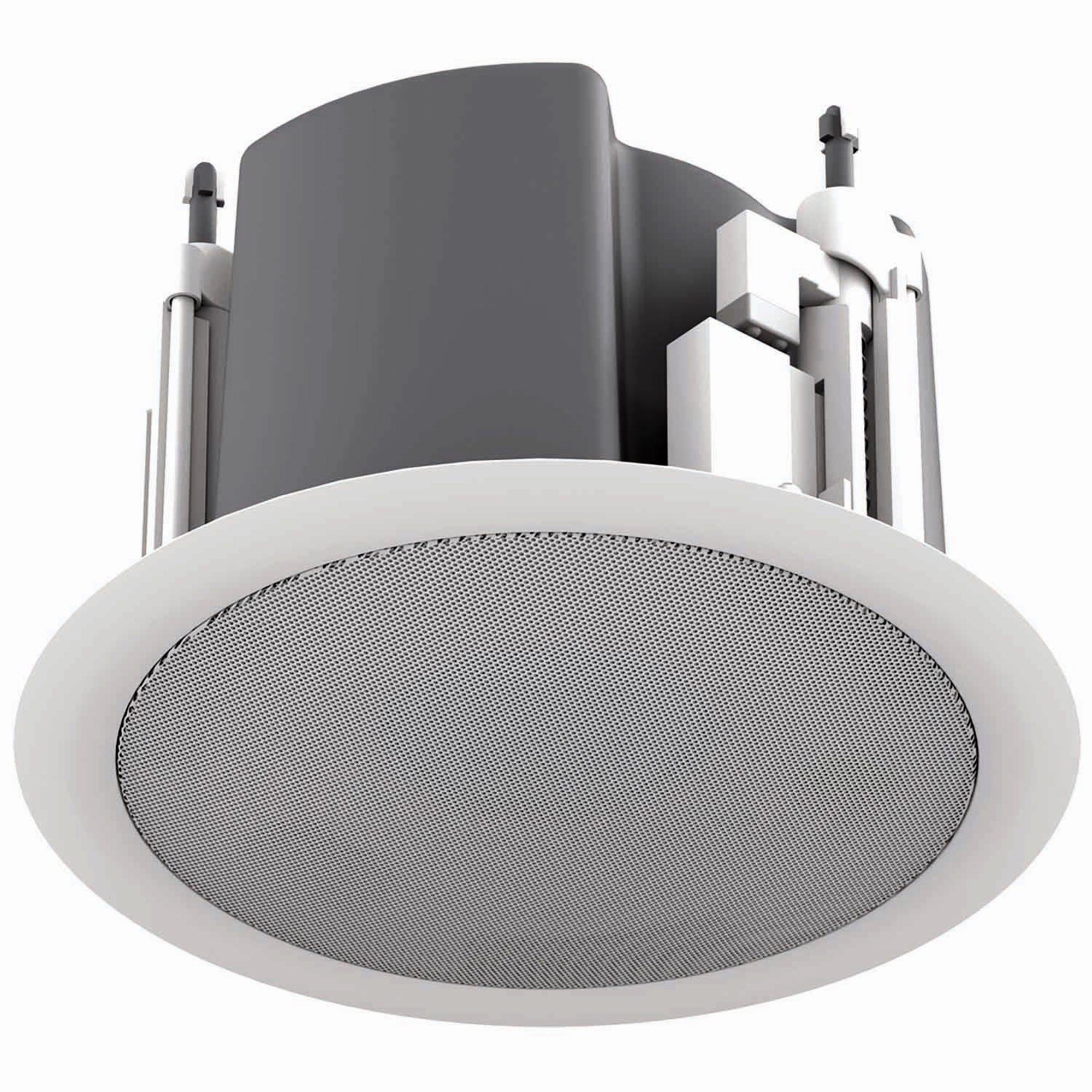 AtlasIED FAP33T-BEGS - 3-Inch Full-Range Ceiling Loudspeaker with Square Grille (Black)