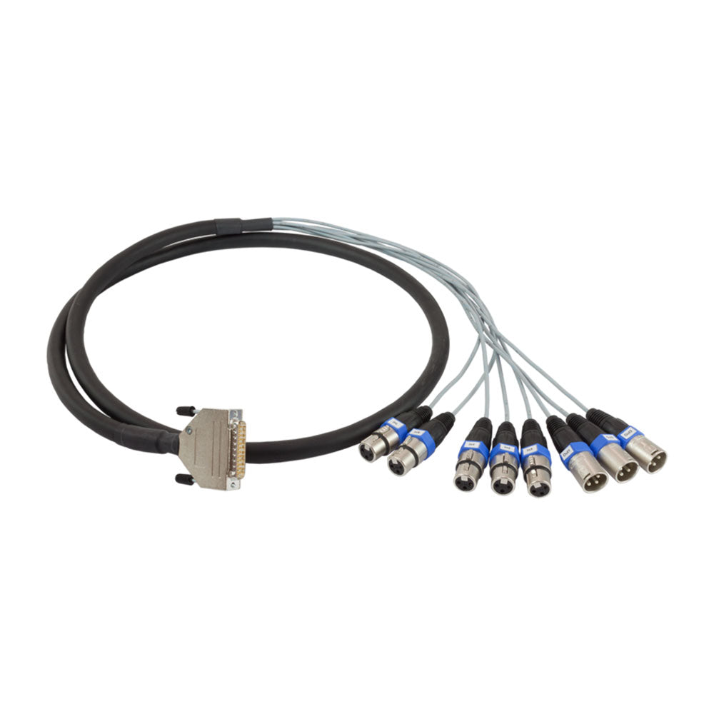 RTW 1162 - DB25 to XLR Breakout Snake for TM3 TouchMonitor Series