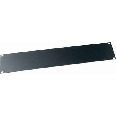 Middle Atlantic PHBL-2 - Two Space Flat Aluminum Blank Plate - Black