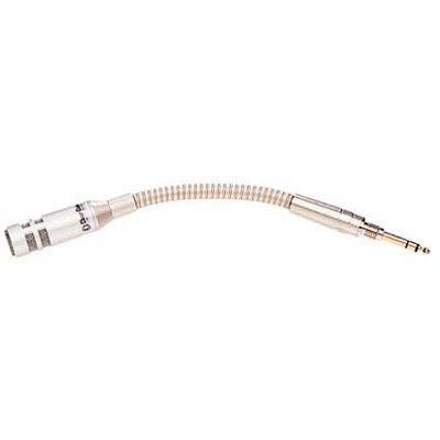 Clear-Com GM-9 9" Plug-In Cardiod Electret Condenser Gooseneck Microphone with 1/4" TRS Connector