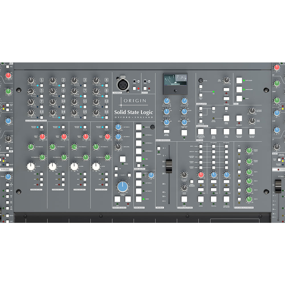 SSL Origin - Analog In-Line Console For Hybrid Production Environments