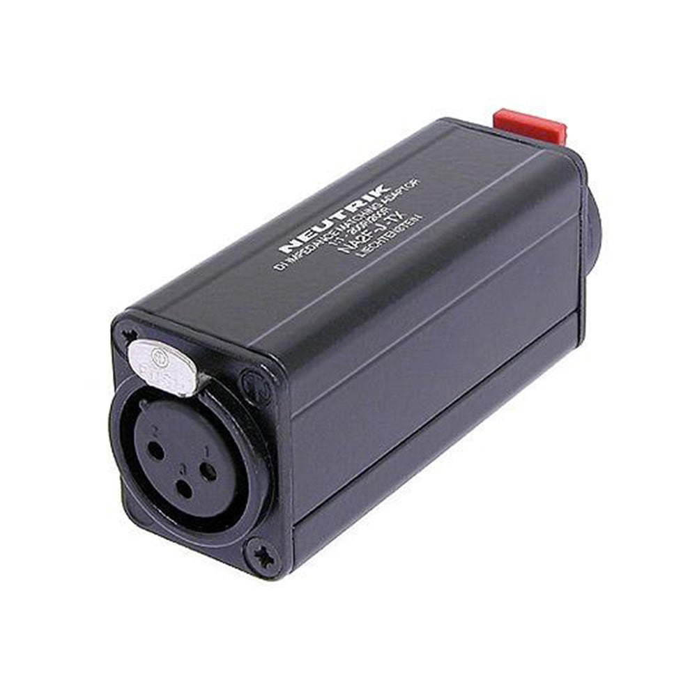 Neutrik NA2F-J-TX Miniature Balancing Transformer Adapter and DI