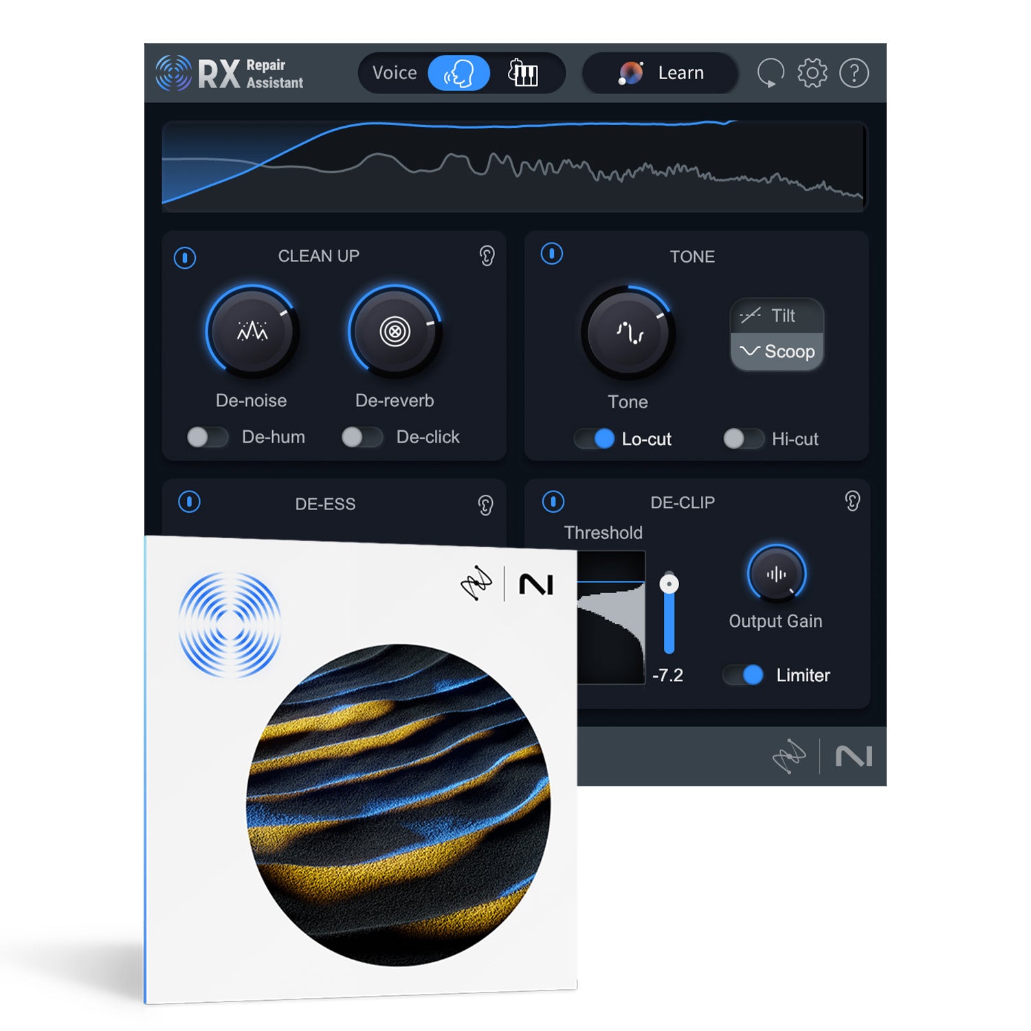iZotope RX 11 Elements - Audio Repair and Enhancement Software (Standalone/VST/AU/AAX)