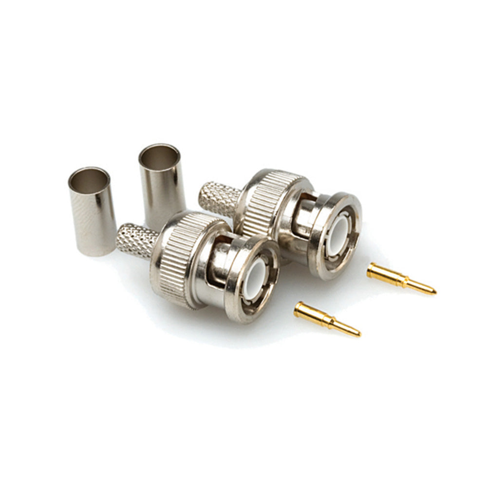 Hosa NBN-258 50-Ohm BNC Connector Kit (Set of 2)
