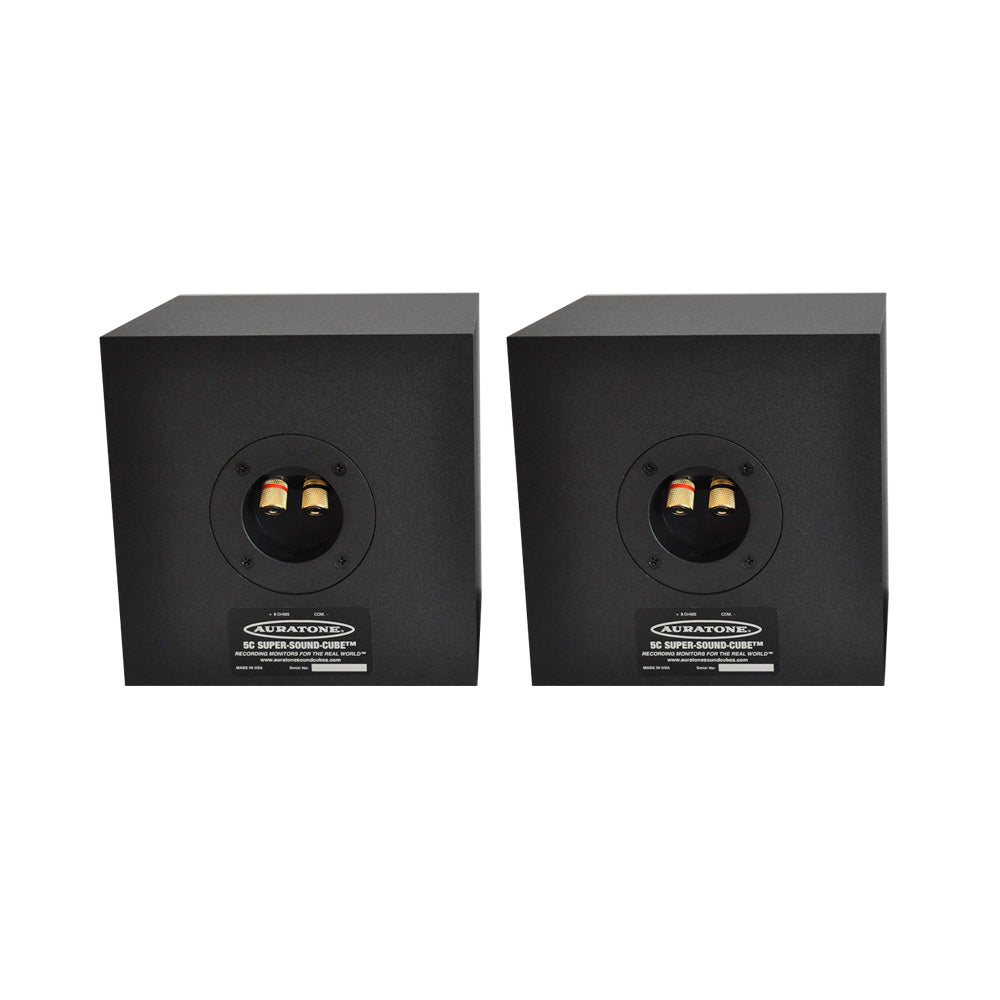 Auratone 5C Super Sound Cube Passive Full Range Monitors (Black/Pair)