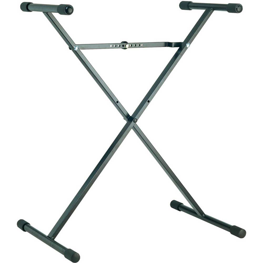 K + M 18962 X Style Keyboard Stand (Black)