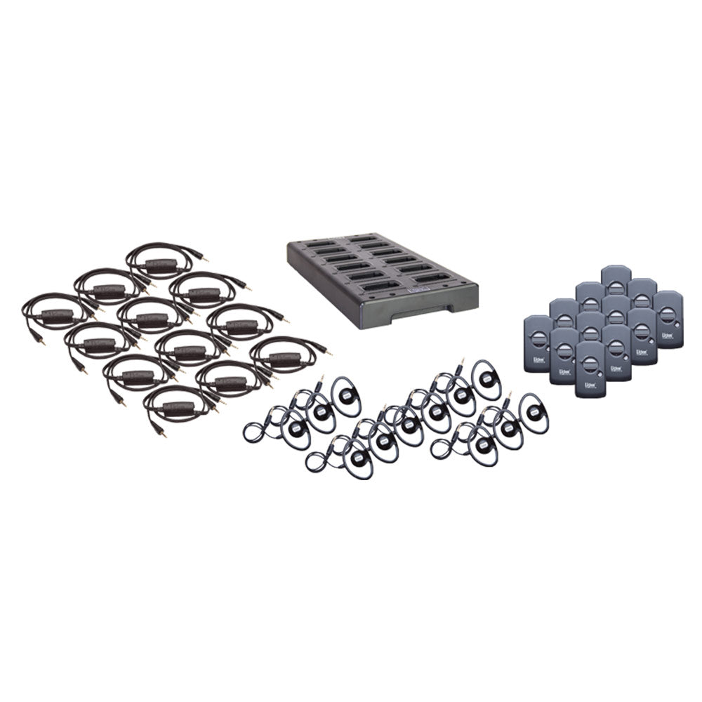 Listen Technologies LP-51-072-01 - Advanced Intelligent DSP RF Receiver 12-Pack (72 MHz)