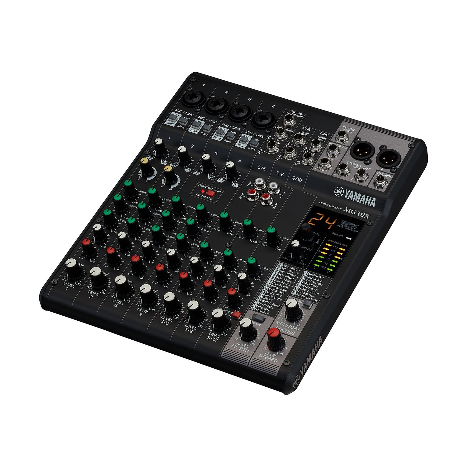 Yamaha MG10X CV - 10-Channel Mixer with Effects