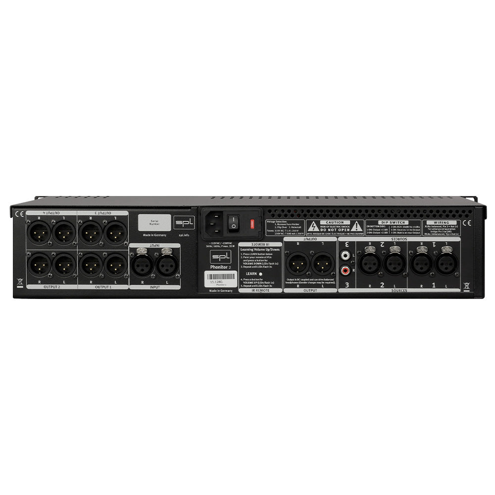 SPL Expansion Rack - Rack Mount for Phonitor 2 and SMC 7.1 (Black)