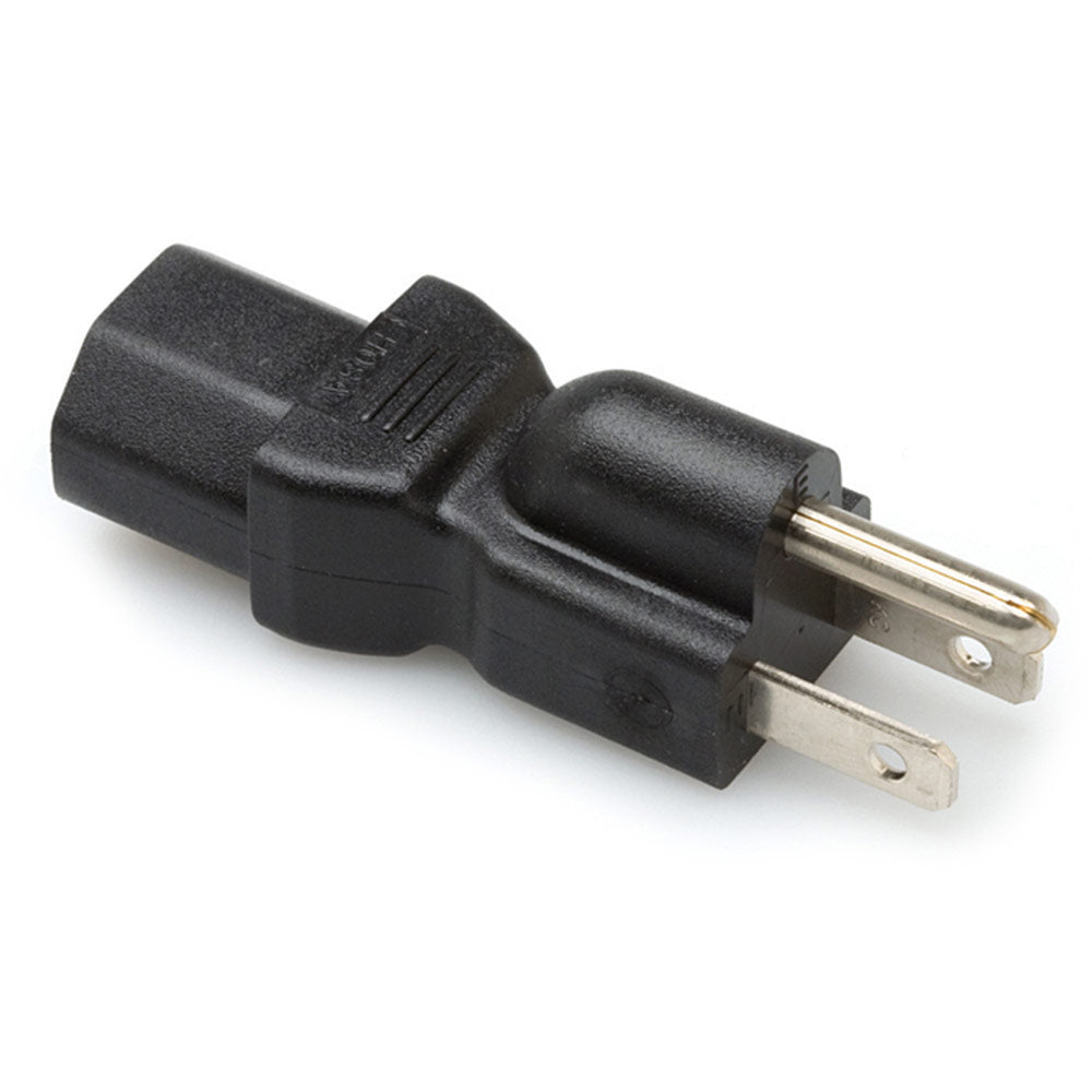 Hosa PWA-421 Power Adaptor, IEC C13 to NEMA 5-15P