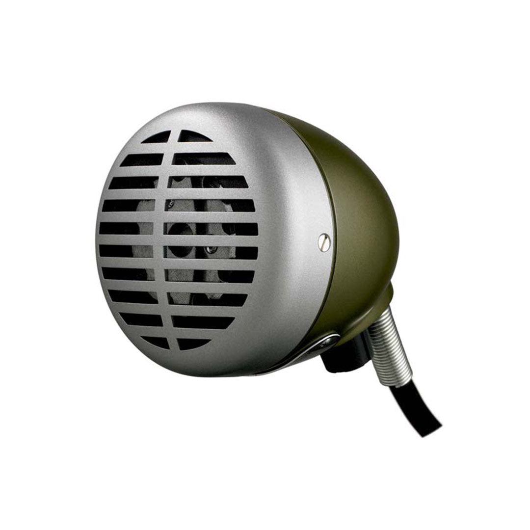 Shure 520DX Green Bullet - Omnidirectional Dynamic Harmonica Microphone