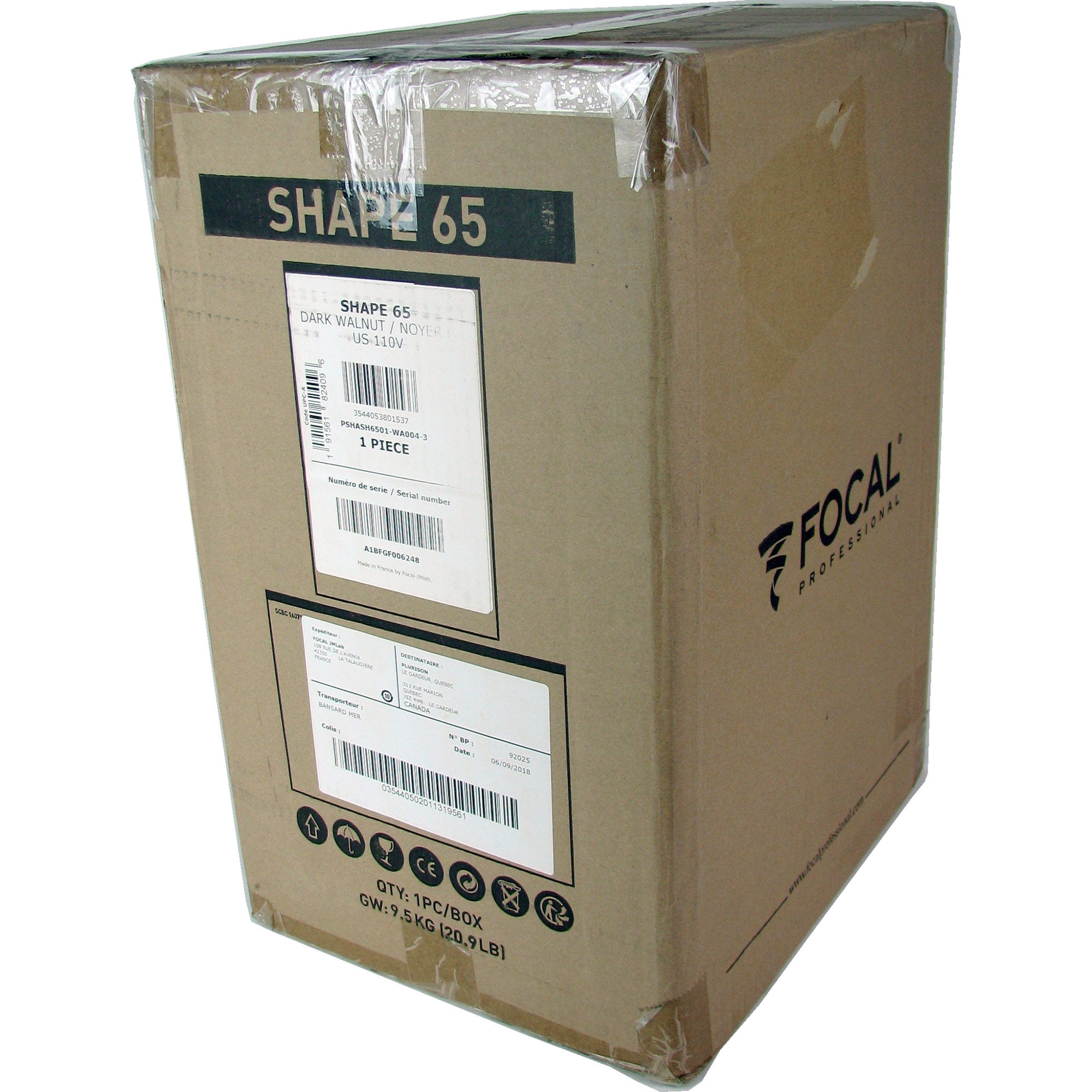 Focal Professional Shape 65 - Nearfield Active Studio Monitor (Single) - B-Stock