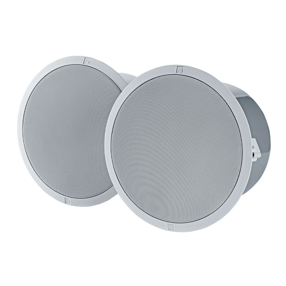 Electro-Voice EVID C6.2 - Two-Way 6.5-Inch Ceiling Loudspeaker (White / Pair)
