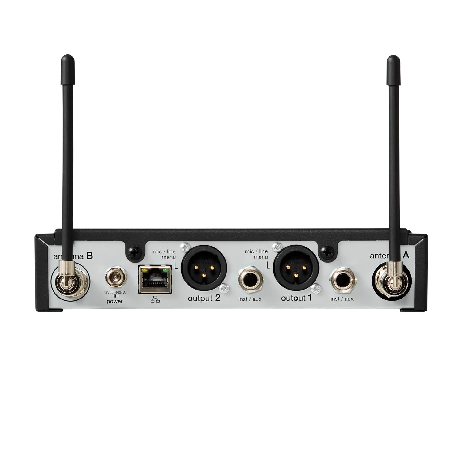 Shure SLXD4D+ - Dual-Channel Wireless Receiver (G57 Band/470-616 MHz)