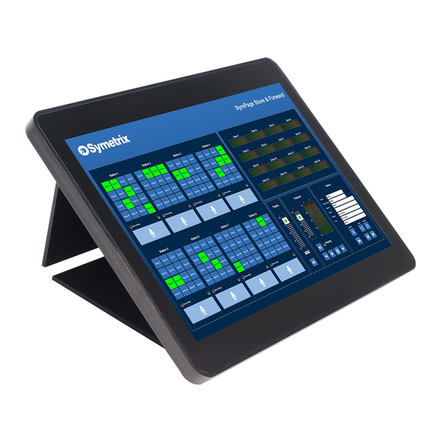 Symetrix T-10 Glass Table Mount Stand