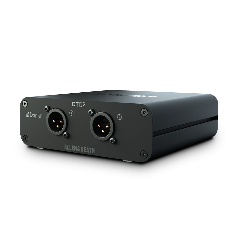 Allen and Heath DT-02-X - Dante to Analog Output Interface with Feet and PSU