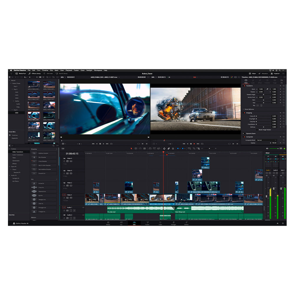 Blackmagic Design Fusion Studio 18 - Video Editing Software