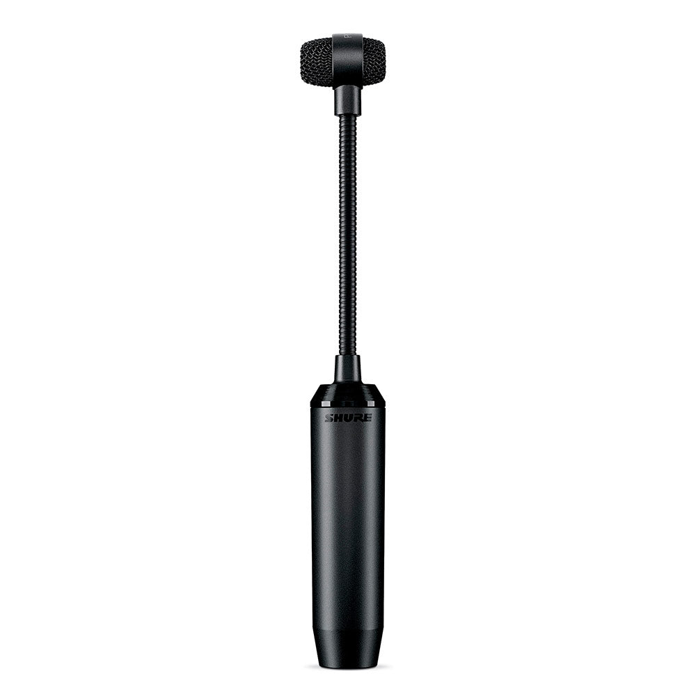 Shure PGA98D-XLR Cardioid Condenser Gooseneck Drum Microphone (with XLR Cable)