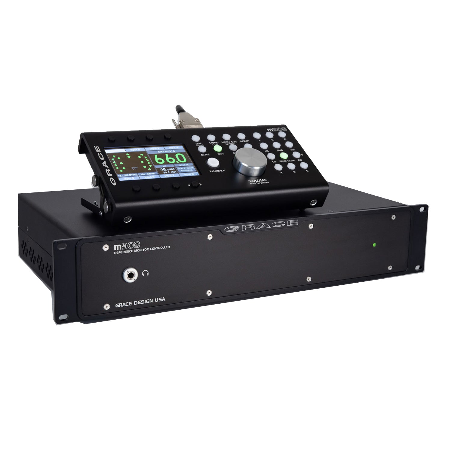 Grace Design m908 - Surround Sound Monitor Controller (Ravenna / ADC-1 Options)