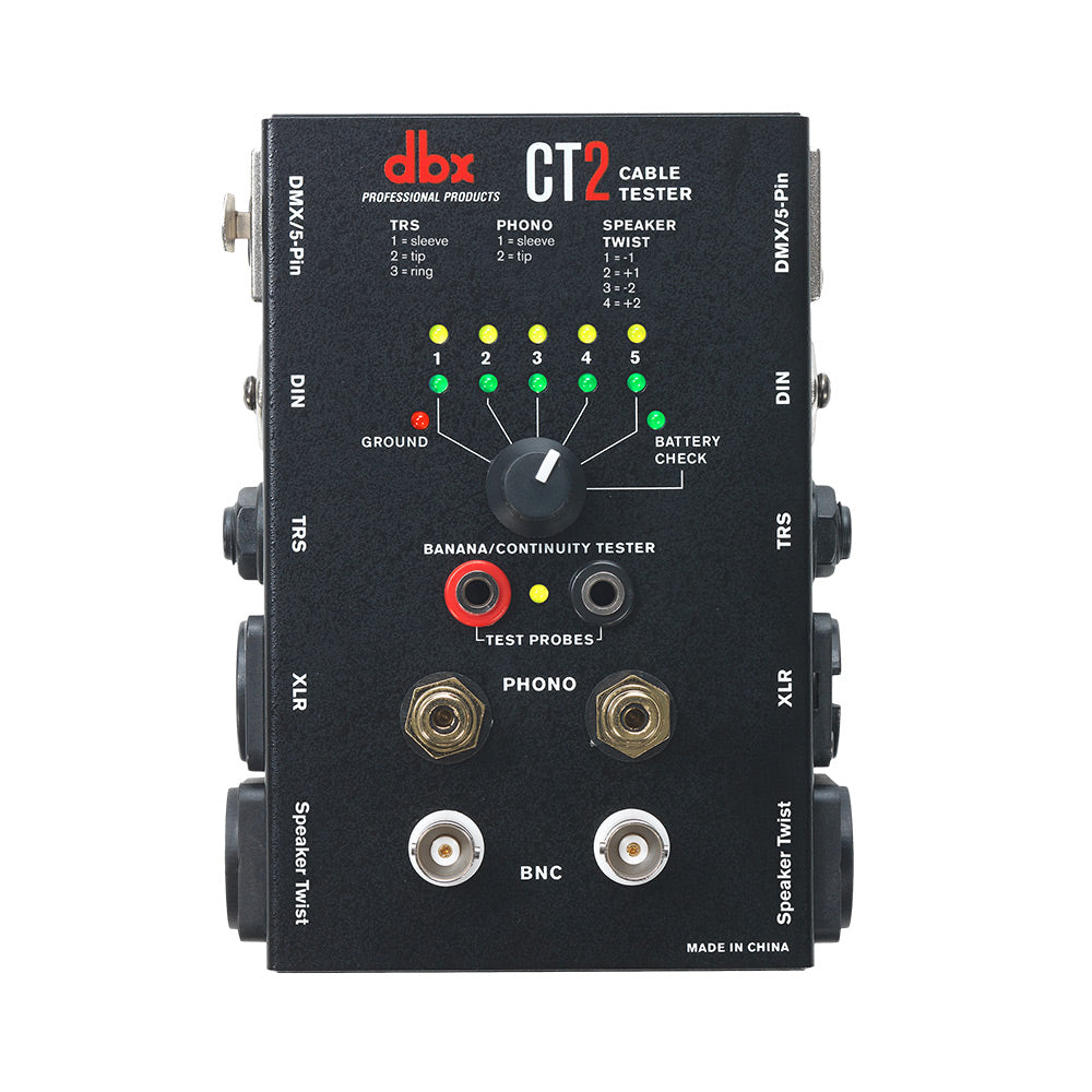 DBX CT2 Portable Cable Tester