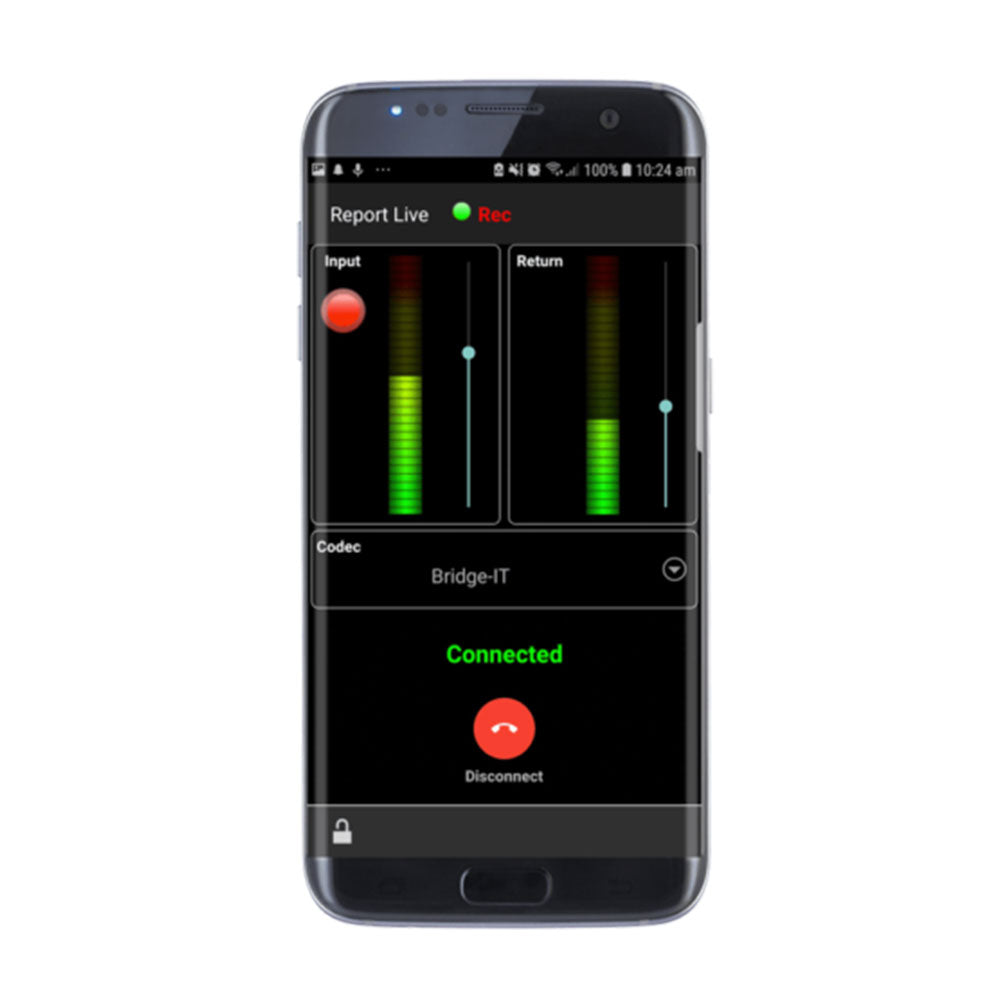 Tieline TLREPORT-IT Report-IT Enterprise SIP Edition Smartphone IP Codec (10 Licenses)