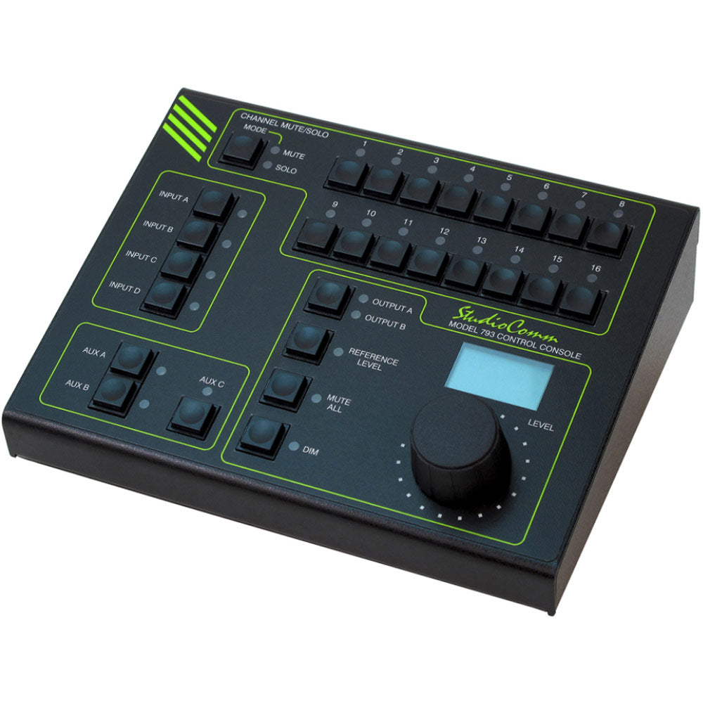 Studio Technologies Model 792 Central Controller and Model 793 Control Console
