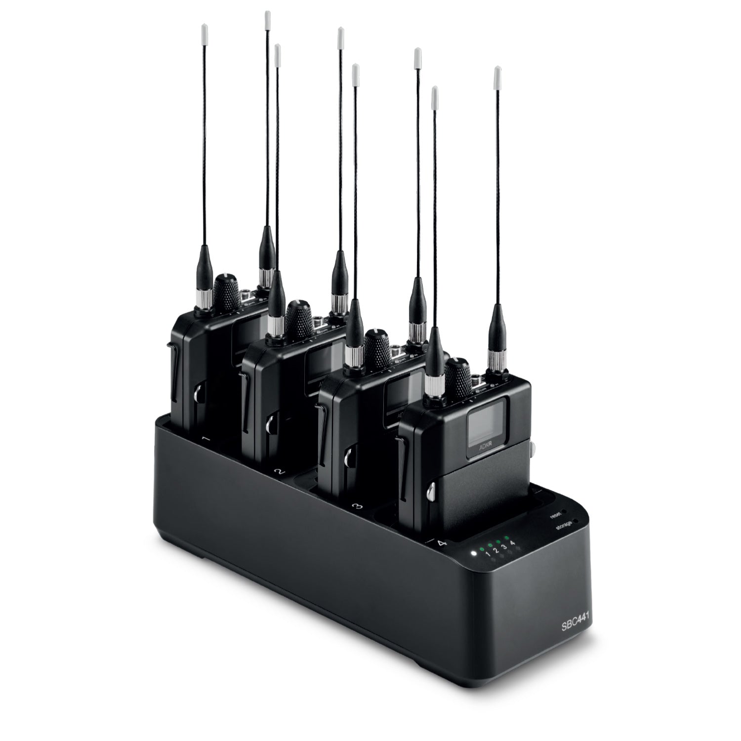 Shure SBC441-US - 4-Bay Docking Station for Axient Digital PSM (with Power Supply)
