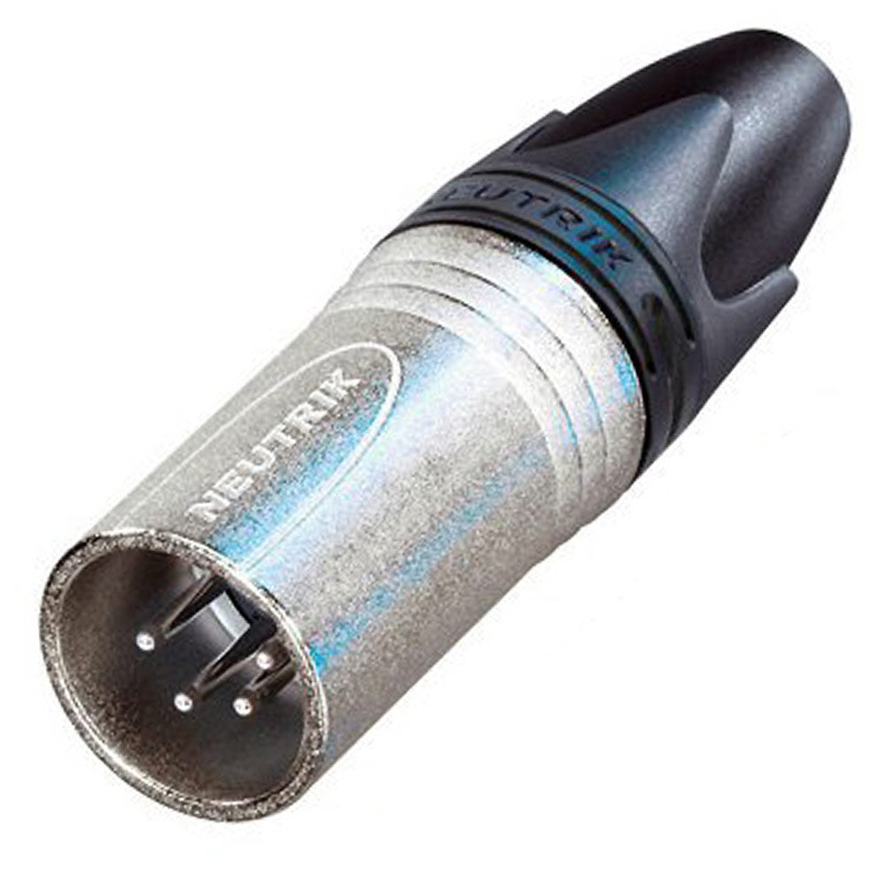 Neutrik NC4MXX - 4-Pin Male XLR Connector (Nickel / Silver)