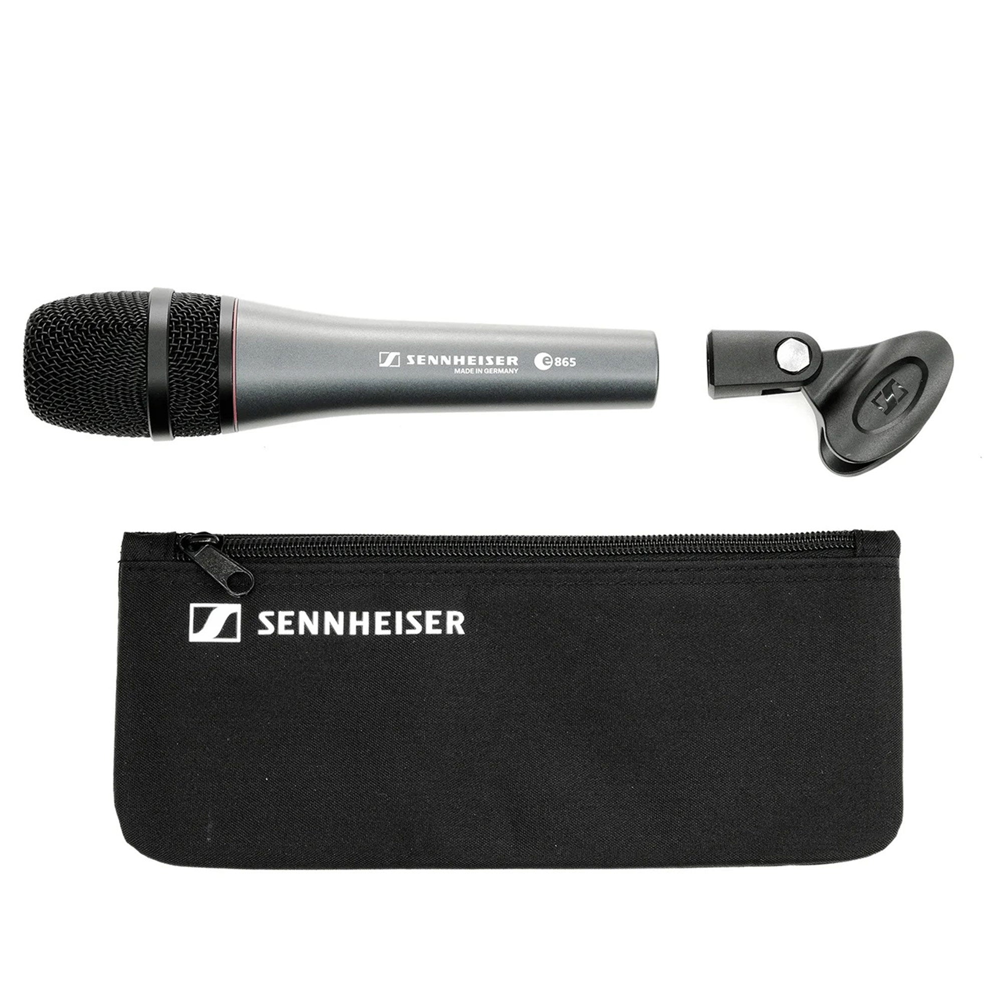 Sennheiser E865 Super-Cardioid Handheld Condenser Microphone
