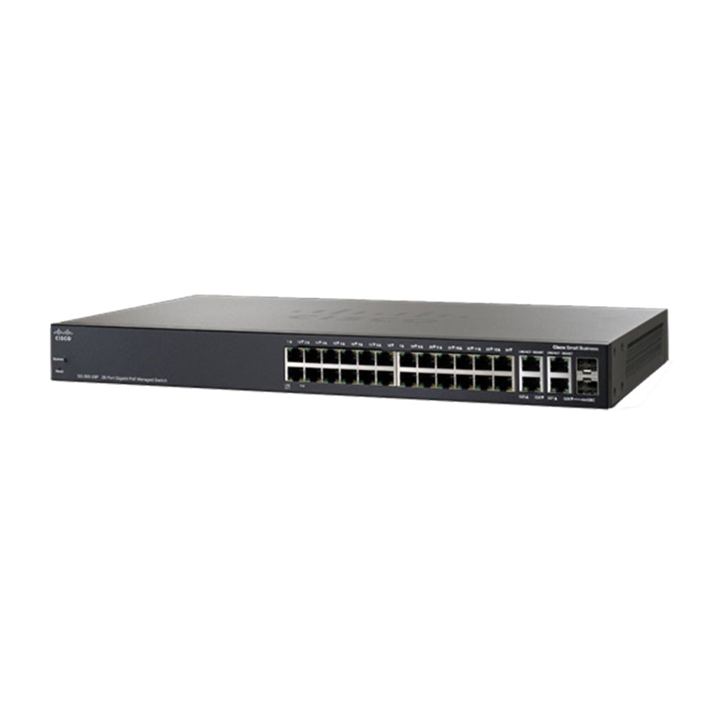 myMix POWER12 Pre-configured Cisco SF300-24P 24-Port Switch for myMix Systems with 12 PoE Outlets